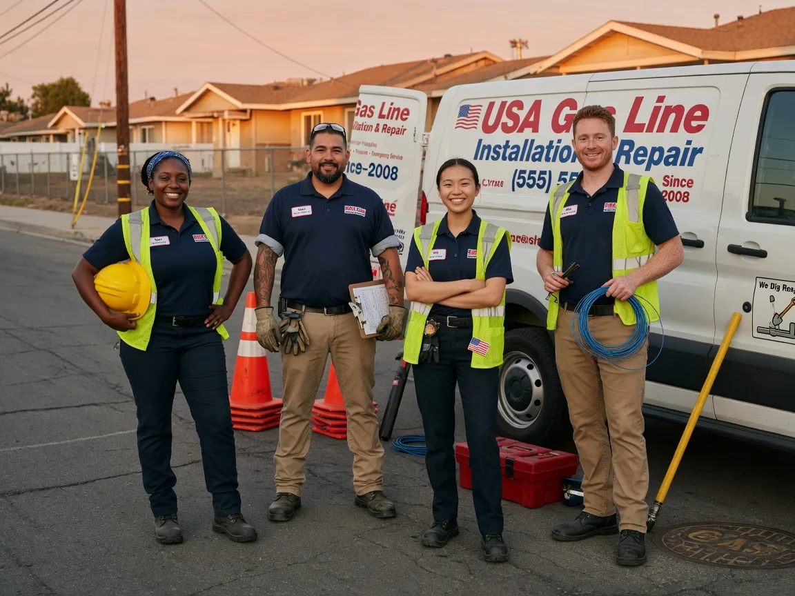 Gas Line Installation company in Martin, PA